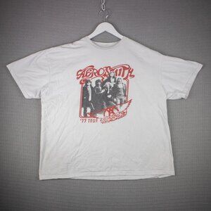 Aerosmith 2023 '77 Tour Tee Reprint Mens XL